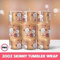 Valentine 66 Tumbler Wrap, 20oz Skinny Tumbler Wrap