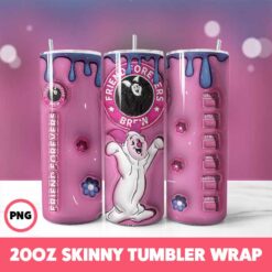 Winnie The Pooh 12 Tumbler Wrap, 20oz Skinny Tumbler Wrap